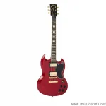 เซทโปร Vintage VS6 Electric Guitar | Cherry Red Gold Hardware