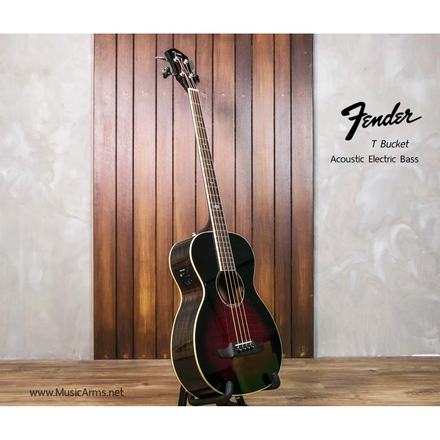 Fender T-Bucket Bass E เบสโปร่ง/