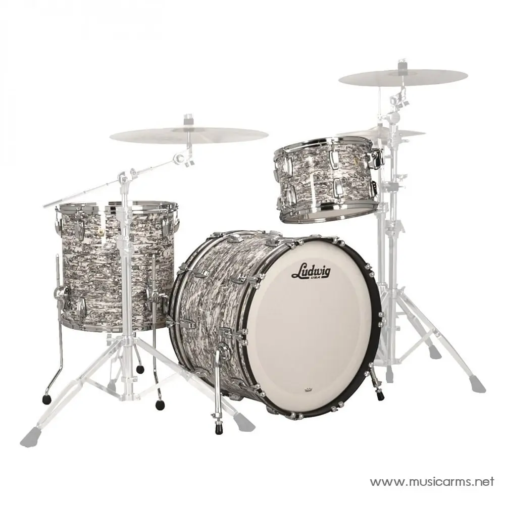 Ludwig Classic Maple White Abalone Limited Edition กลองชุด/