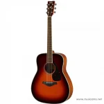 Yamaha FG820 กีตาร์โปร่ง สี Brown Sunburst