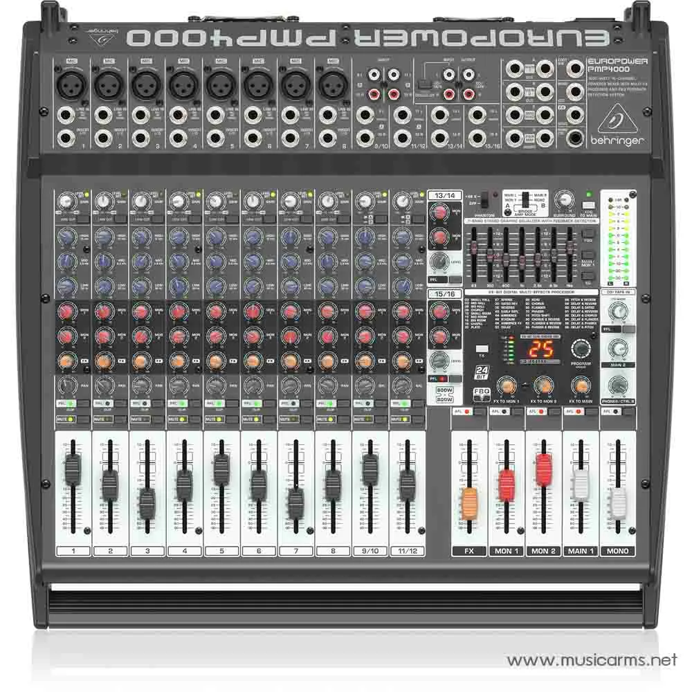 Behringer PMP-4000 พาวเวอร์มิกเซอร์/