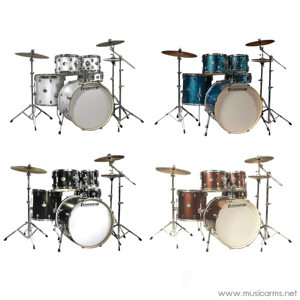 Ludwig Element Drive 5 Pieces กลองชุด/