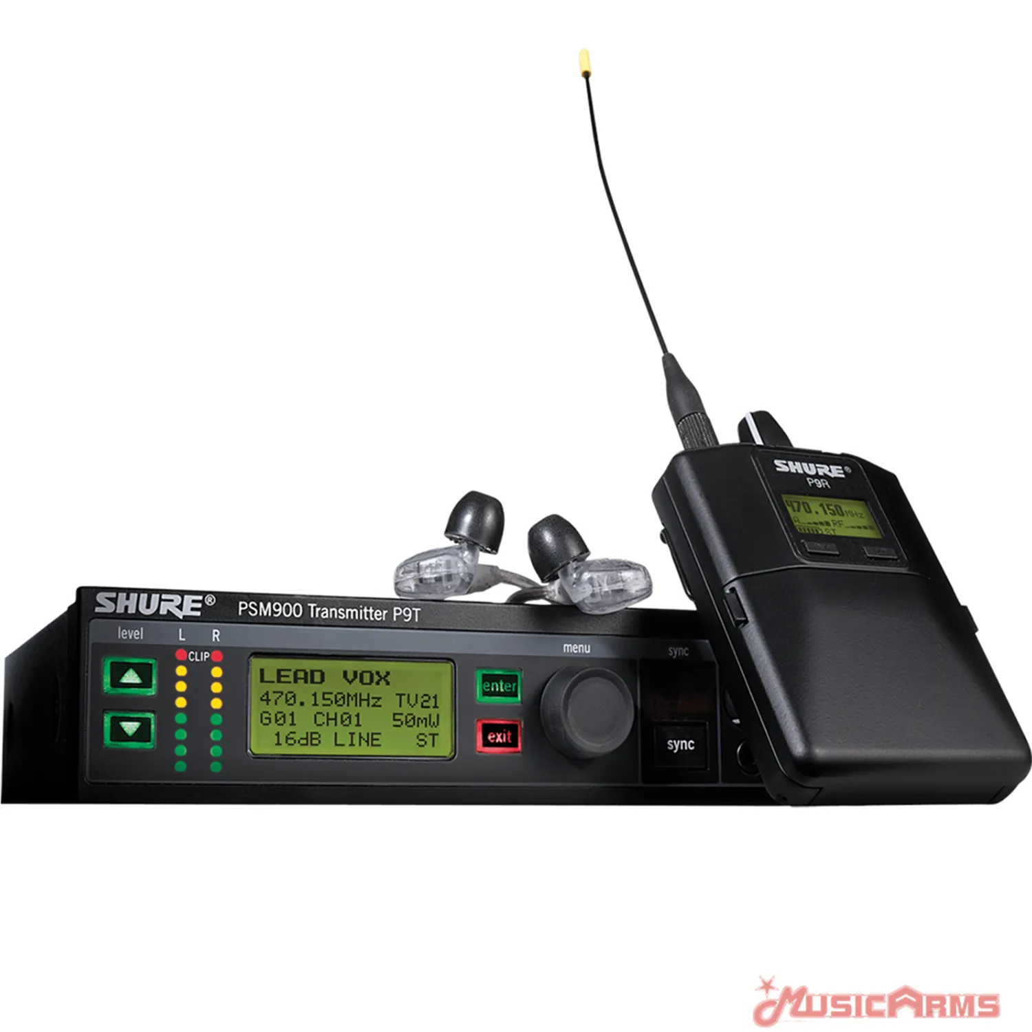 Shure PSM 900 P9TRA425CL Personal Monitor System/