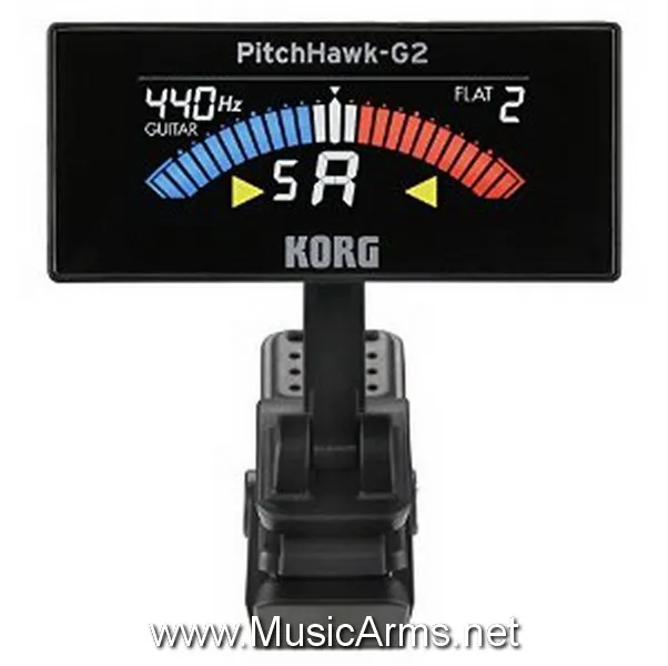 Korg PitchHawk-G2 Compact Clip-on Instrument Tuner/