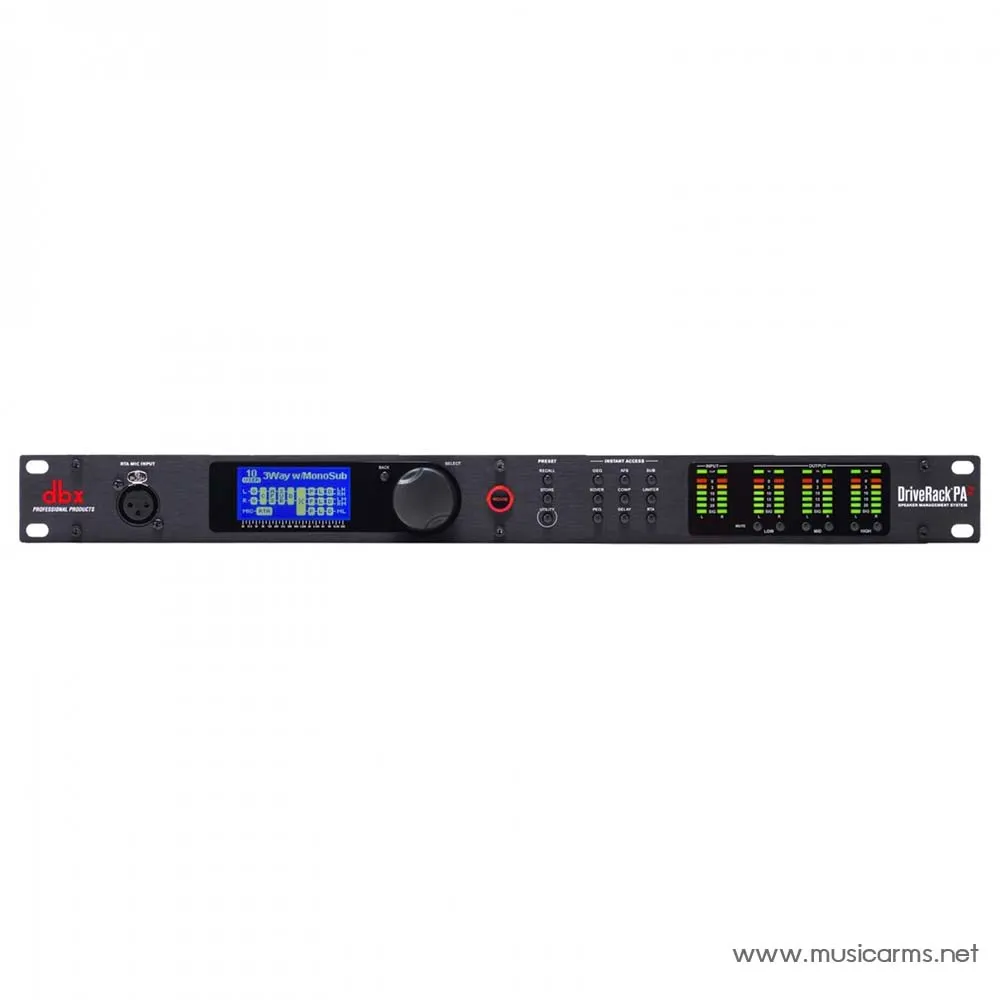 DBX DriveRack PA2 โปรเซสเซอร์/