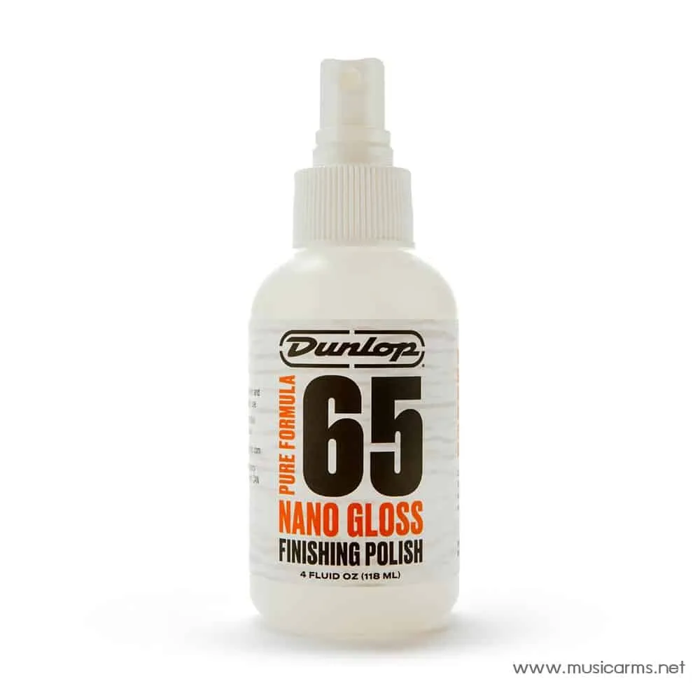 Dunlop 6604 Pure Formula 65 Nano Gloss Finishing Polish น้ำยาทำความสะอาดกีตาร์/