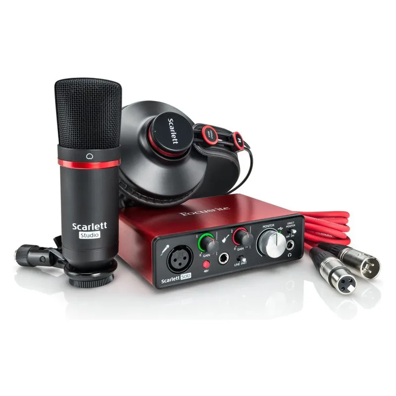 Focusrite Scarlett Solo Studio Pack/