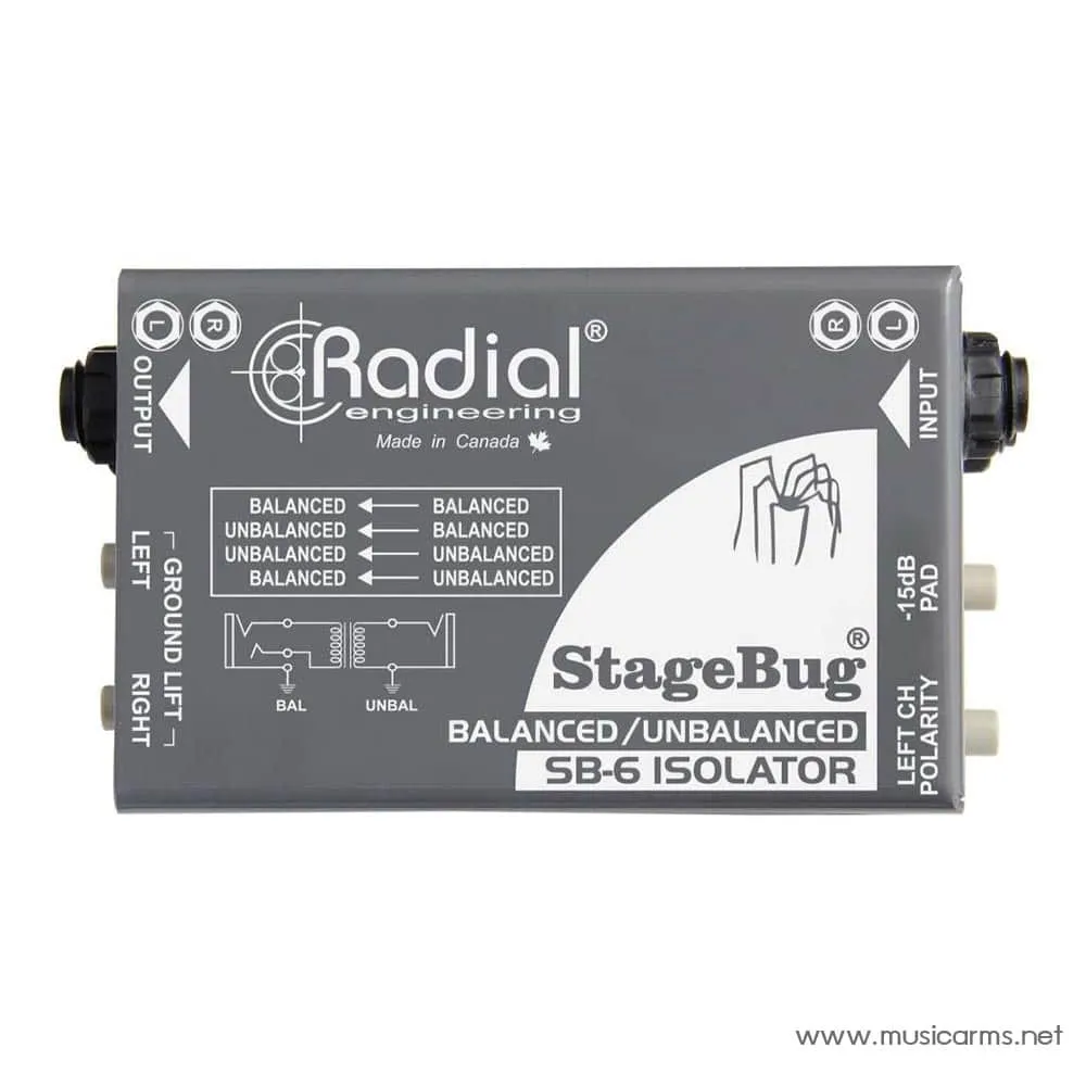 Radial StageBug SB-6 Isolator ไดเร็คบ๊อกซ์/