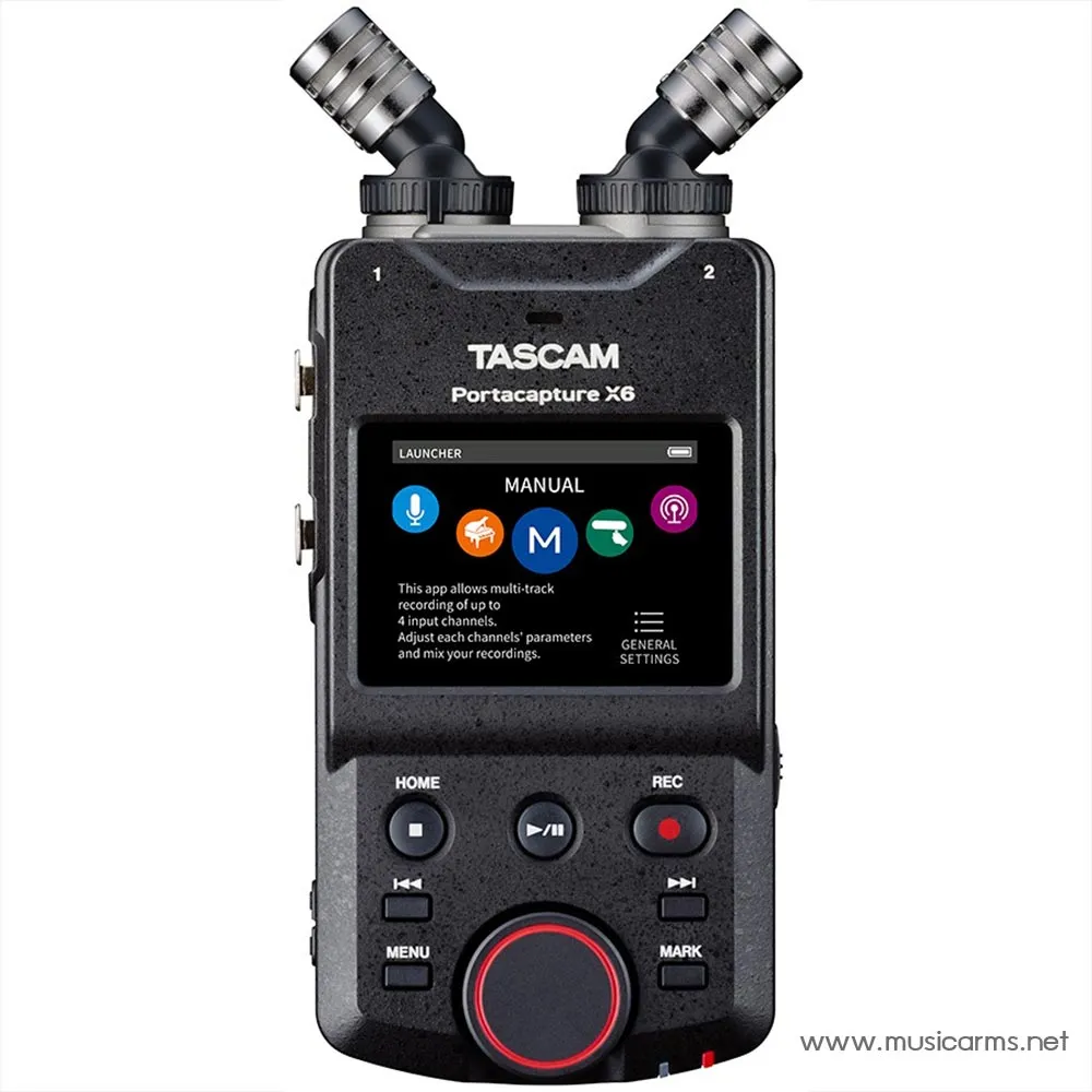 Tascam Portacapture X6 เครื่องบันทึกเสียงขนาดพกพา/