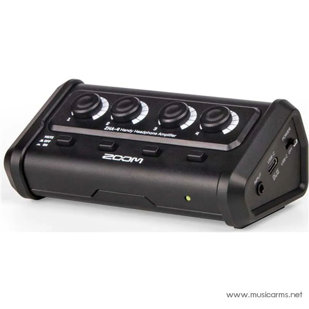 Zoom ZHA-4 Handy Headphone Amplifier 4 Channel/